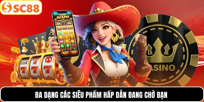 Đa dạng các siêu phẩm hấp dẫn đang chờ bạn